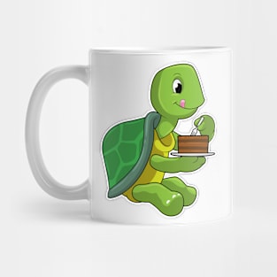 Turtle with Cake Mug